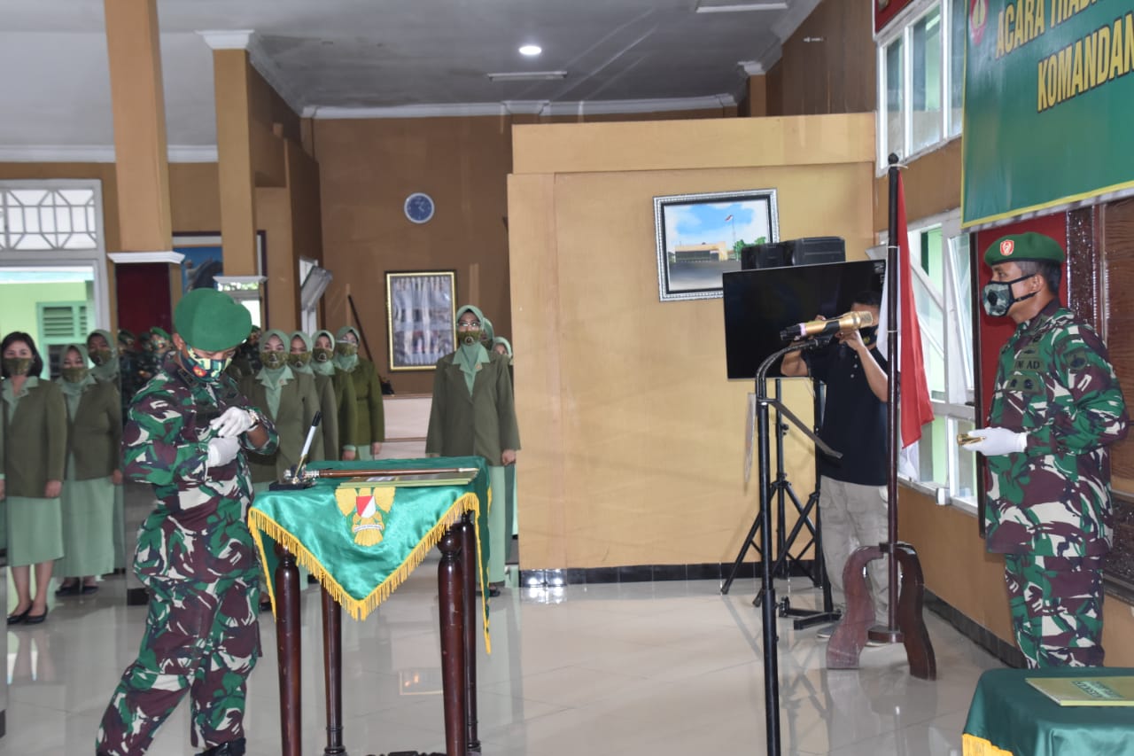 Danrem 073/MKT Kolonel Inf Ari Yulianto, S.I.P Pimpin Sertijab Komandan Kodim 0719/Jepara